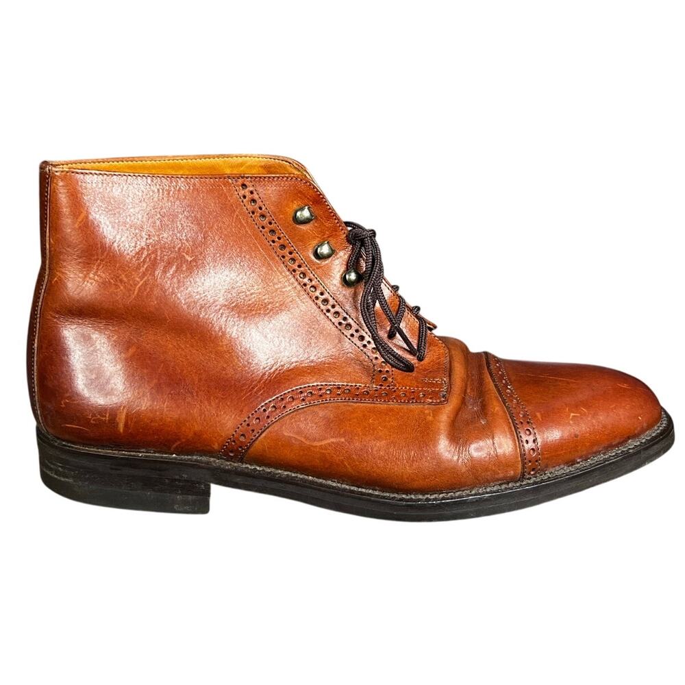 Vintage Cole Haan Men’s Brown Leather Chukka Boots Size US 10.5